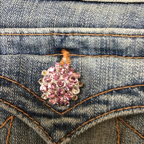 Women’s True Religion mid-rise boot cut jeans - Picture 4 of 4